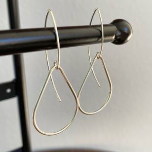 Sterling Silver Tear Drop Earrings